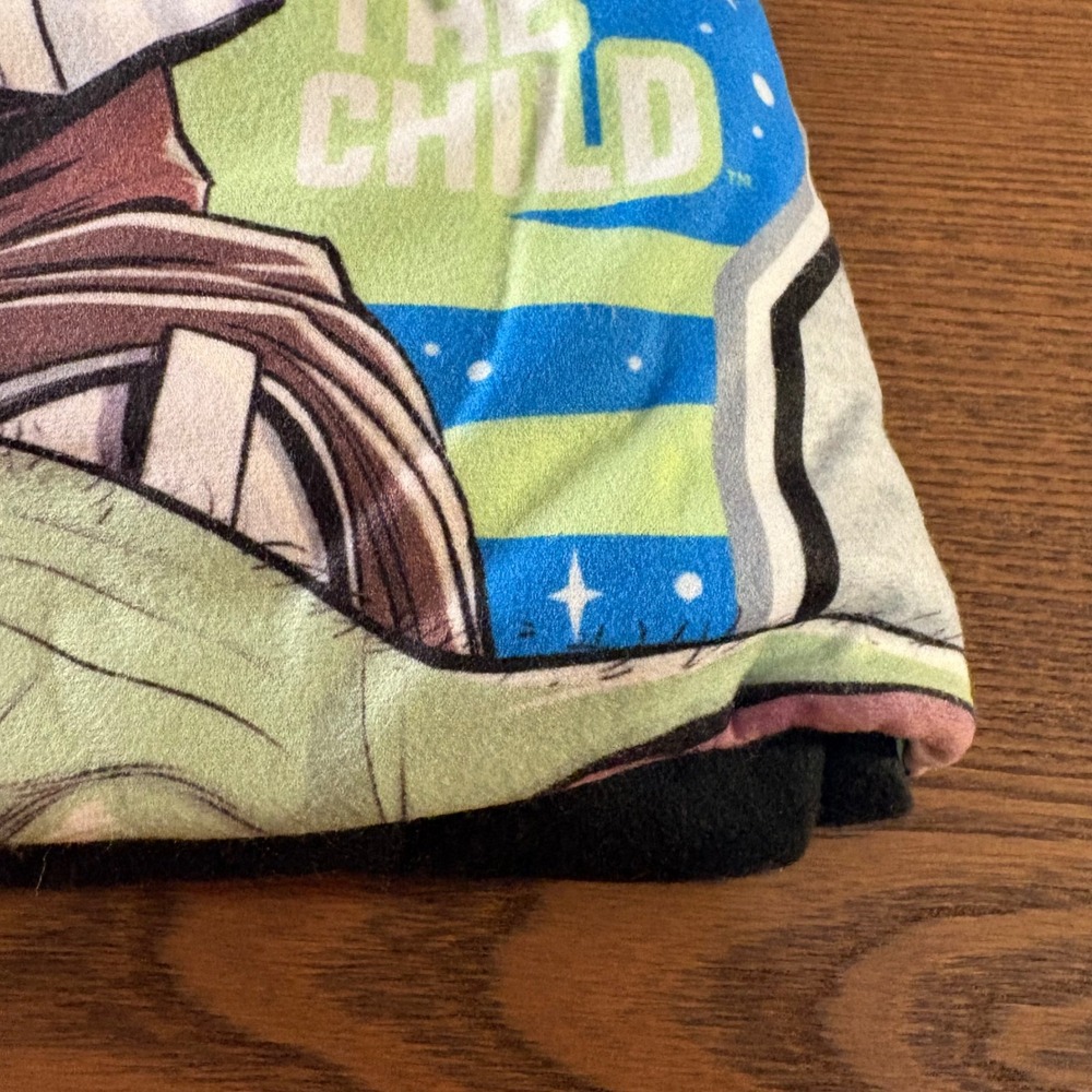 Star Wars Mandalorian PJ Set Boys Size L 10/12 Green New Grogu The Child‎ - Picture 7 of 9